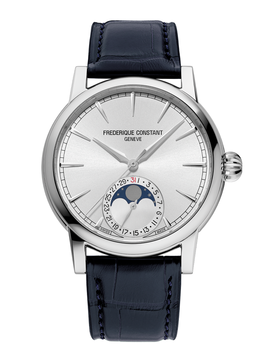 Manufacture Classic Moonphase Date Watch FC-716S3H6 | Frederique